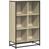 vidaXL Ormarić za knjige boja hrasta sonome 65,5x33x107,5 cm drveni | shoptok.hr