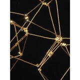 Nova Luce LED viseća svjetiljka aluminijska u zlatnoj boji Nebula – | shoptok.hr
