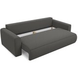 Makamii Tamno siva baršunasti sklopiva/s prostorom za odlaganje sofa 238 cm Kapua – | shoptok.hr
