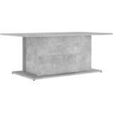  Stolić za kavu siva boja betona 102 x 55,5 x 40 cm od iverice | shoptok.hr