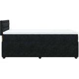 Box spring krevet s madracem crni 90x200 cm baršunasti | shoptok.hr