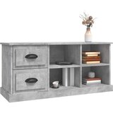 TV ormarić boja betona 102x35,5x47,5 cm konstruirano drvo | shoptok.hr