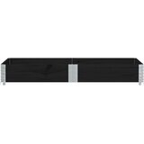  Vrtna sadilica crna 150x100 cm od masivne borovine | Eponuda.com