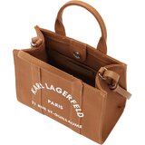 Karl Lagerfeld Ročna torbica rjava / bela | Shoptok.si