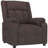  Naslonjač Tamno smeđa 82 x 93 x 96 cm tkanina | shoptok.hr