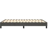  Okvir za krevet s oprugom tamnosivi 140 x 190 cm baršunasti | Eponuda.com