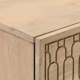  Bočni ormarići 2 kom 60 x 33 x 75 cm od masivnog drva manga Smeđa | shoptok.hr