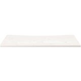 vidaXL Mizna plošča bela 110x55x2,5 cm trdna borovina | Shoptok.si