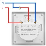  Immax NEO 07538L - SMART prekidač sa jednim tasterom 230V Wi-Fi Tuya | Eponuda.com