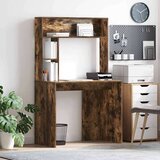 vidaXL Stol Dimljeni hrast 91 x 50 x 149 cm Konstruirano drvo Cijene