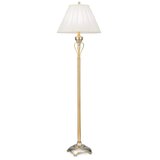 Orion Stl 12-1097/1 - Stojeća lampa TIZIA 1xE27/60W/230V bela/zlatna/patina | Eponuda.com