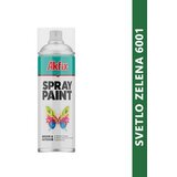 Akfix boja u spreju 6001 svetlo zelena 400 ml | Eponuda.com