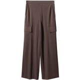 Mango Kargo hlače 'Harper' čokolada | Shoptok.si