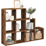 Sobna pregrada/regal za knjige 3 razina 137,5x29x103,5cm drveni Cijene