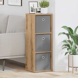  Kreveta s ladicama Umjetnički hrast 30,5 x 27 x 84,5 cm | shoptok.hr
