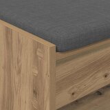 Klupa za cipele s jastučićem Hrast artisan 103 x 38 x 45 cm - 103 x 38 x 45 cm | shoptok.hr