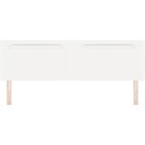 vidaXL Vzglavnik Preprost Design Čista Bela 180 cm Umjetno Usnje | Shoptok.si