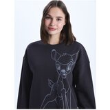 LC Waikiki Crew Neck Bambi Printed Long Sleeve Oversize Women's Sweatshirt | Shoptok.si