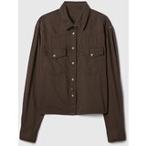 GAP Denim cropped shirt Western - Women's | shoptok.hr