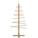  Drveno božićno drvce Smeđa 125 cm Bambus | shoptok.hr