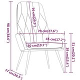  Stol za sproščanje roza žamet, (20934522) | Shoptok.si
