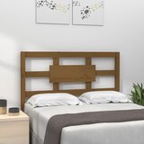 vidaXL Uzglavlje za krevet boja meda 105,5x4x100 cm masivna borovina Cijene