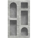 Viseći ormarić Betonski sivi 59 x 20 x 100 cm Konstruirano drvo | Eponuda.com