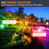 iLC RGB LED reflektor 2x komplet, barvno nastavljiv, IP66 30 W | Shoptok.si
