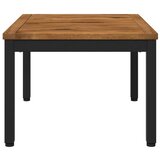  Stolić za kavu Prirodna i crna 50 x 60 5 x 36 cm - 50 x 60 5 x 36 cm Prirodna i crna | shoptok.hr