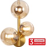 Mitea zidna lampa staro zlato globe MAW9225-3 3xG9 + amber sa prekidačem 3Y | Eponuda.com