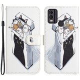 INORCO Ovitek za telefon z denarnico iz PU usnja za Nokia C32/C22, pokrov stojala za telefon s tiskanjem 3D vzorcev, (22033660) | Shoptok.si