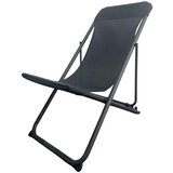  Sklopiva ležaljka za kampovanje, crna | Eponuda.com