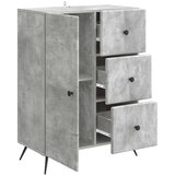  Kreveta Betonska siva 66 x 34,5 x 90 cm Konstruirano drvo | shoptok.hr