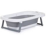 Chipolino sklopiva kadica Bali s termometrom, kantom i čašicom za ispiranje (83 cm) - grey | shoptok.hr