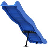 Tobogan za igru plavi 174 x 38 cm od polipropilena | shoptok.hr