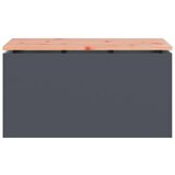  Vrtna klupa Antracit 80 x 40 x 43 cm Čelik | shoptok.hr