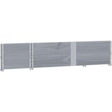  Okviri za palete 2 kom sivi 150x50 cm od masivne borovine | shoptok.hr