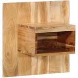 Noćni ormarić 50x27x50 cm puno drvo bagrem | shoptok.hr
