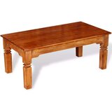  Stolić za kavu od masivnog drva 110 x 60 x 45 cm | shoptok.hr