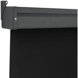 Balkonska bočna tenda 125 x 250 cm crna | shoptok.hr