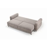 Livetastic ZOFA S POSTELJNO FUNKCIJO, sivobež tekstil | Shoptok.si