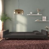  Dvosjed na razvlačenje s dva jastuka crni baršunasti Crna | shoptok.hr