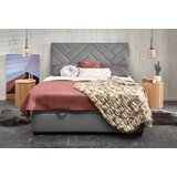 Xtra furniture Postelja Continental 1 - 160x200 cm - siva/Monolith 85, (20932036) Cene