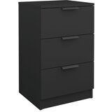 Maison Chic Nočna omarica - Nočna miza črna 40x36x65 cm, (21689510) | Shoptok.si