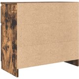  Komoda s ladicama dimljenog hrasta 71x35x65cm konstruirano drvo | Eponuda.com