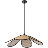 Osram Viseći luster na sajli DECOR RATTAN 1xE27/15W/230V, prečnik 69 cm, bež/crna | Eponuda.com