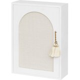 Atmosphera ORMARIĆ ZA KLJUČEVE S OGLEDALOM 28X20 MDF BIJELA | shoptok.hr