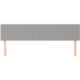  Uzglavlja 2 kom svjetlosiva 90x5x78/88 cm od tkanine | shoptok.hr
