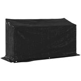  stojalo za drva z zaščitnim pokrovom, 200,5x60,5x110,5 cm | Shoptok.si
