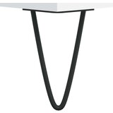 vidaXL Nočna omarica bela 40x35x50 cm inženirski les | Shoptok.si